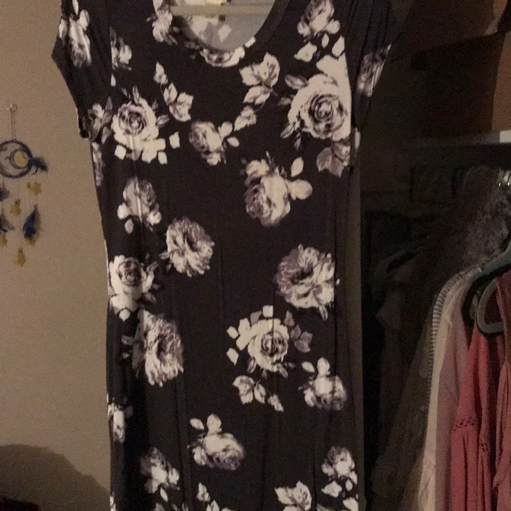 Floral Tight Dress